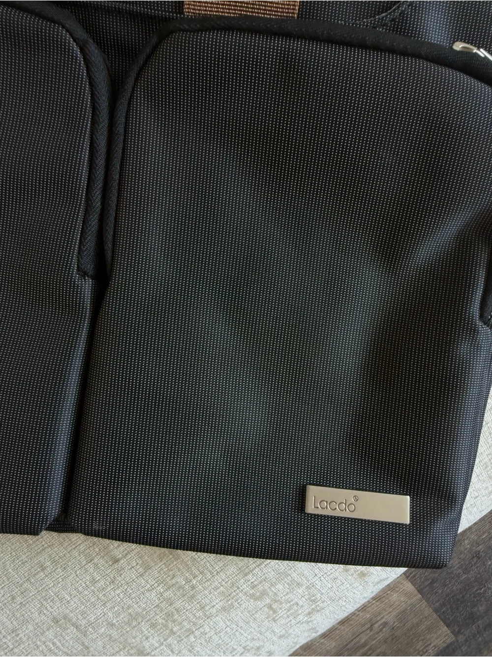 Lacdo Grey Laptop Bag